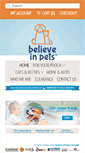 Mobile Screenshot of believeinpets.com